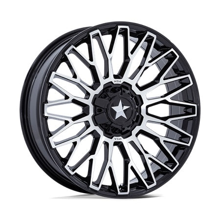 MSA Clubber Wheels - Gloss Black & Machined