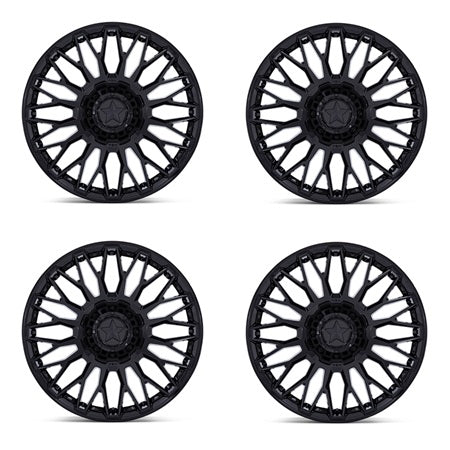 MSA Clubber Wheels - Gloss Black Set