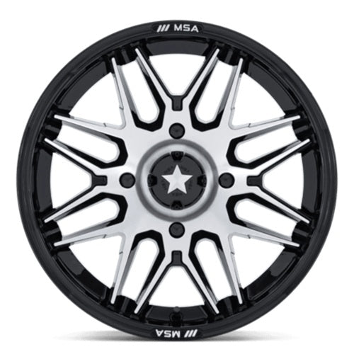 
                  
                    MSA Offroad Wheels Radar MA052 Wheels - Gloss Black & Machined
                  
                