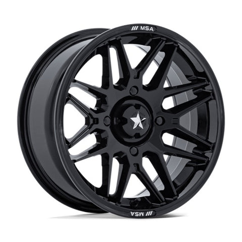 MSA Radar Wheels - MA052 Gloss Black