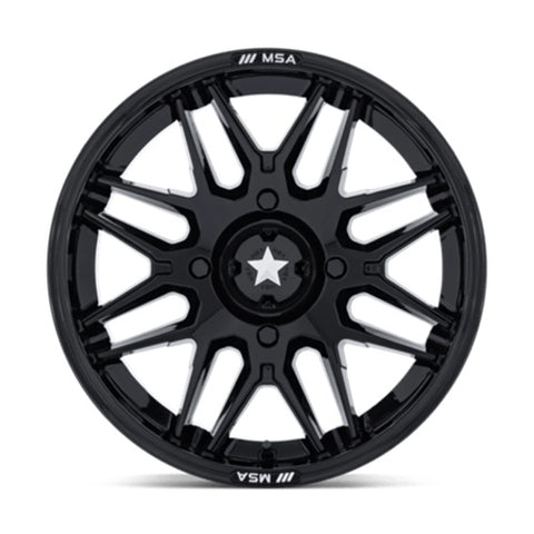 MSA Offroad Wheels Radar MA052 Wheels - Gloss Black
