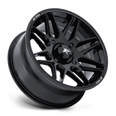 MSA Radar Wheels - MA052 Gloss Black - Profile