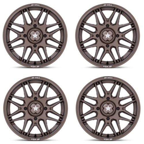 MSA Radar Wheels - MA052 Matte Bronze - Set