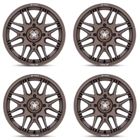 MSA Radar Wheels - MA052 Matte Bronze - Set