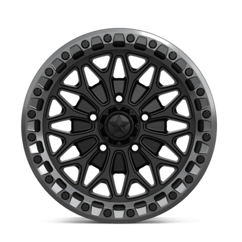 MSA Bolo Beadlock Wheels - MA053 Matte Black Gunmetal 15 Inch