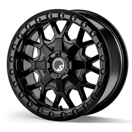SuperATV MADLock Satin Black Beadlock Wheels