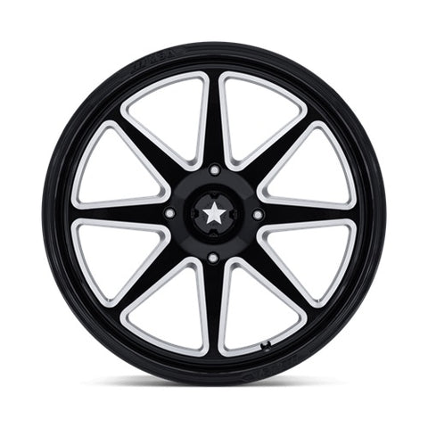 MSA Spark Wheels - MA054 Gloss Black Milled