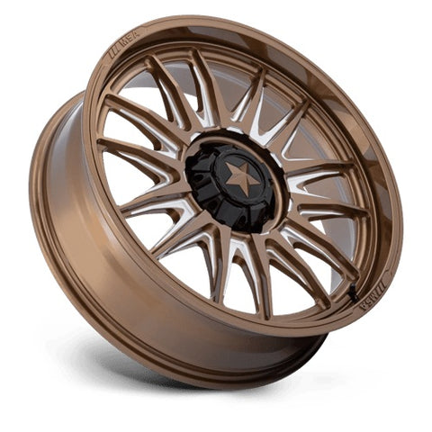 MSA MA055 Commander Wheels - Bronze & Milled Profile