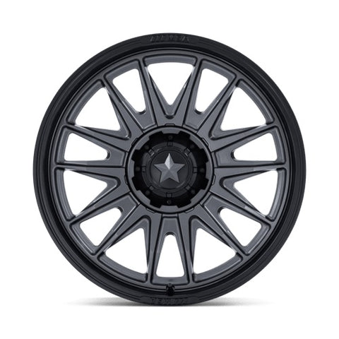 MSA MA055 Commander Wheel - Matte Gunmetal & Matte Black