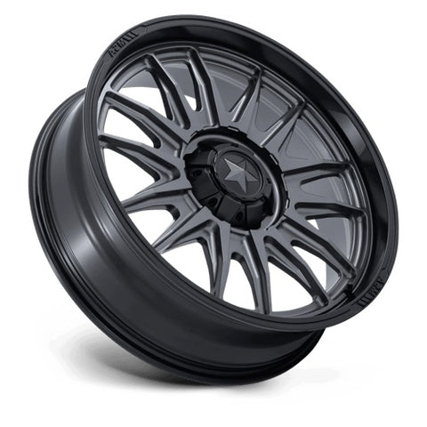 MSA MA055 Commander Matte Gunmetal & Matte Black Wheel