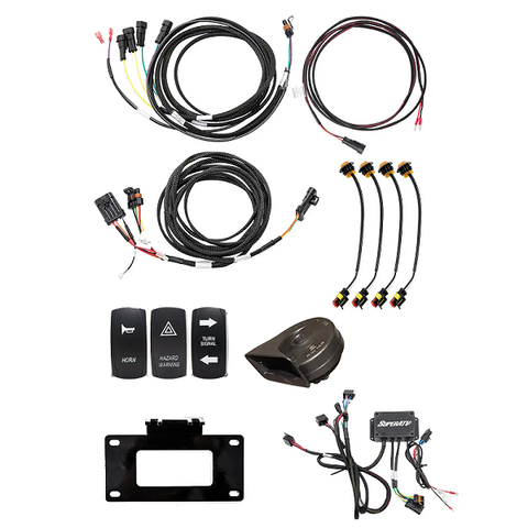 SuperATV Can-Am Maverick X3 Turn Signal & Horn Kits - Deluxe