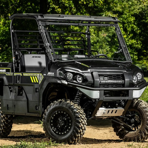 SuperATV Kawasaki Mule Pro FXR Flip Windshield