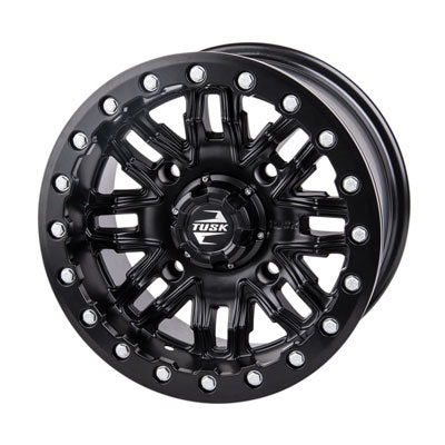 Tusk Nebo ATV UTV Beadlock Wheels - Matte Black