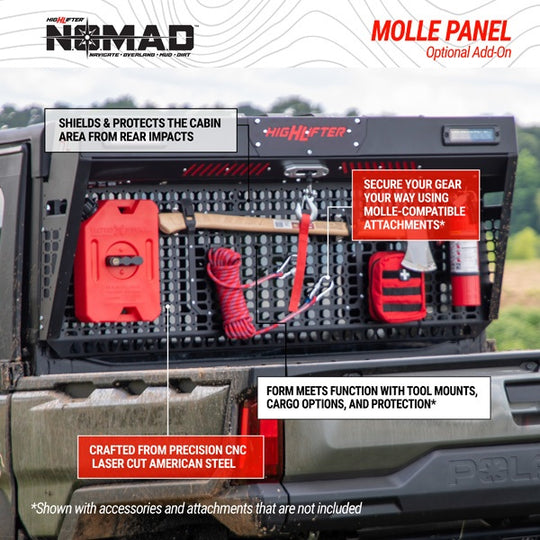 
                  
                    High Lifter N.O.M.A.D. Headache Rack Molle Panels
                  
                