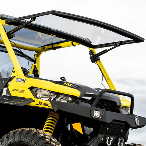 Can-Am Defender Max MaxDrive Power Flip Windshield