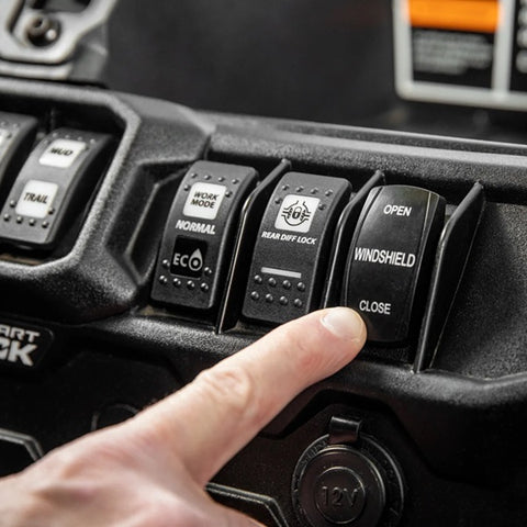 Can-Am Defender MaxDrive Power Flip Windshield Switch