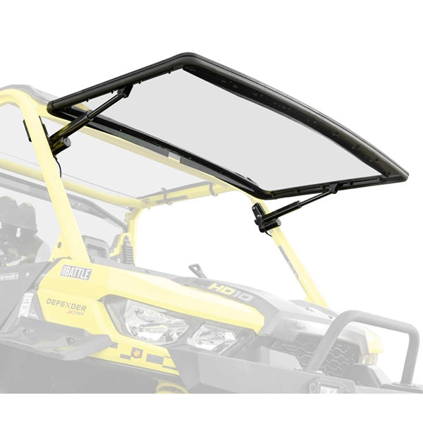 SuperATV Can-Am Defender MaxDrive Power Flip Windshield