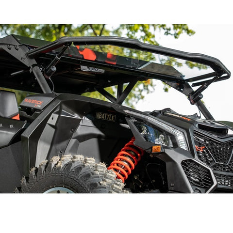 Can-Am Maverick X3 MaxDrive Power Flip Windshield Open