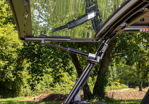 MaxDrive CFMOTO UFORCE U10 Pro Power Flip Up Windshield Open