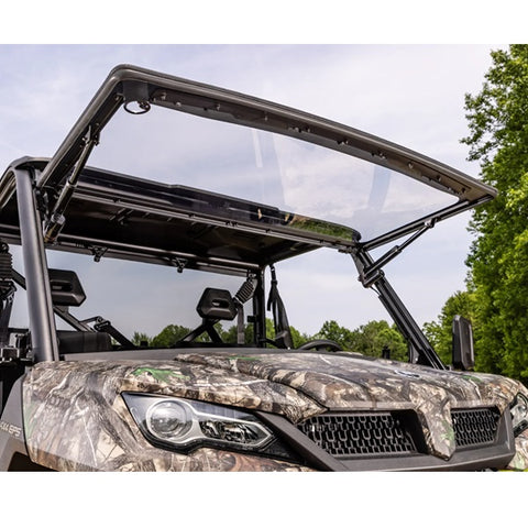 MaxDrive CFMOTO UFORCE 1000 Power Flip Up Windshield Open
