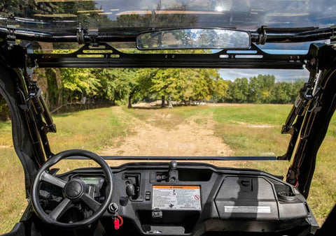 SuperATV Honda Pioneer 1000 MaxDrive Power Flip Windshield Inside