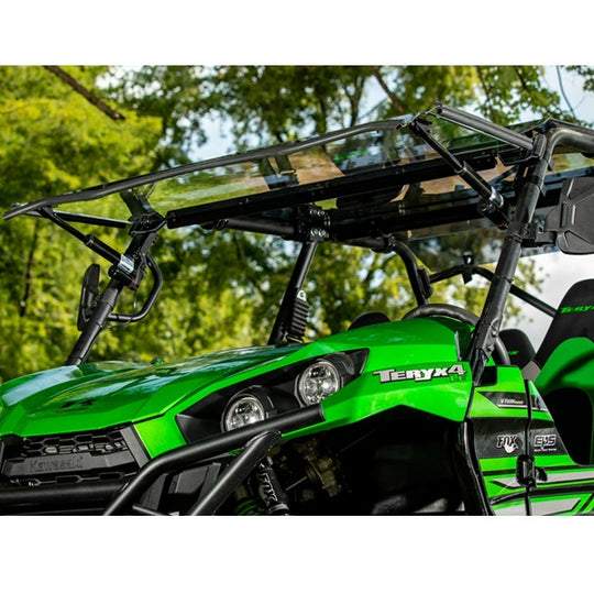 
                  
                    Kawasaki Teryx 800 MaxDrive Power Flip Windshield Open
                  
                