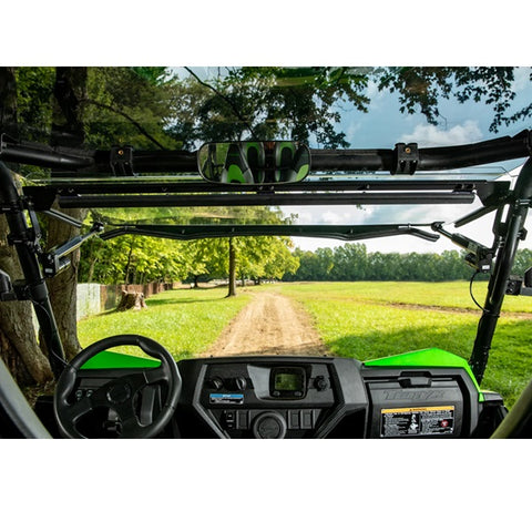Kawasaki Teryx 800 MaxDrive Power Flip Windshield Inside