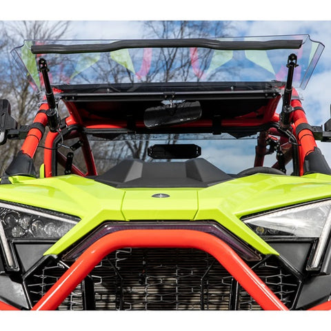 SuperATV MaxDrive Polaris RZR PRO R Power Flip Windshield 2022-24 Open