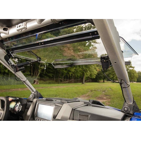SuperATV MaxDrive Polaris RZR PRO R 4 Power Flip Windshield 2022-24 Open
