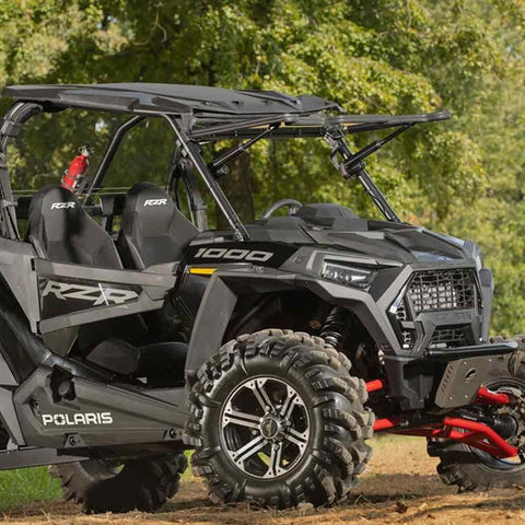 Polaris RZR MaxDrive Power Flip Windshield Open