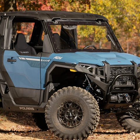 Polaris Xpedition MaxDrive Power Flip Windshield Closed
