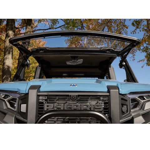 Polaris Xpedition MaxDrive Power Flip Windshield Open