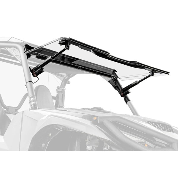 SuperATV MaxDrive Yamaha Wolverine X2 1000 Power Flip Up Windshield