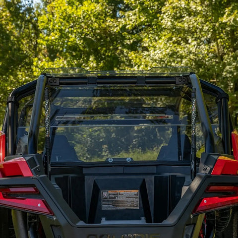 SuperATV Polaris RZR PRO XP 4 Rear Windshield Dark Tint
