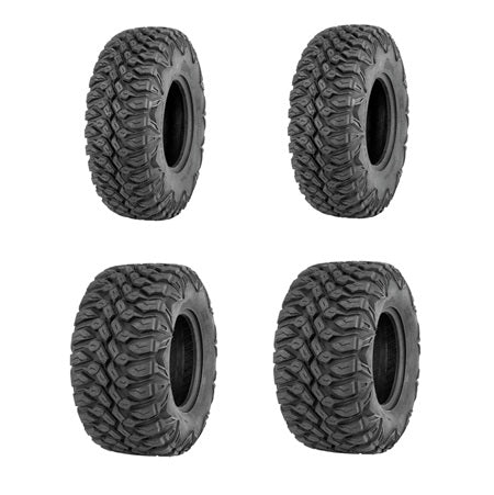 QuadBoss QBT846 Tires - 12 Inch Rim Sets