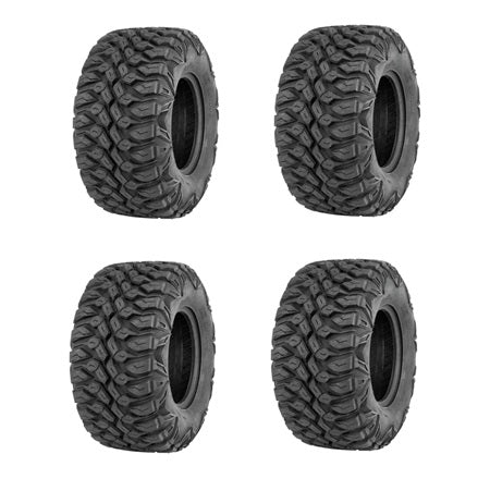 QuadBoss QBT846 Tire Set 12 Inch Rear