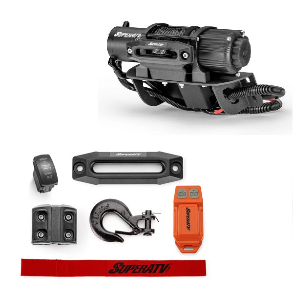 SUPERATV Kawasaki Teryx Ready-Fit Winch Package