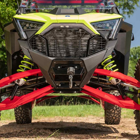 SuperATV Polaris RZR Ready-Fit Winch Installed