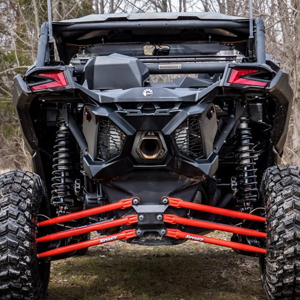 
                  
                    Can-Am Maverick X3 64" Tubed Radius Arms Complete Set - Red Installed
                  
                