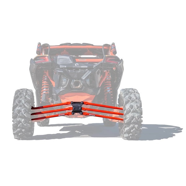 Can-Am Maverick X3 72" Tubed Radius Arms - Red