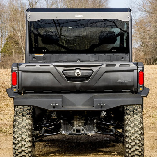 
                  
                    SuperATV Can-Am Defender HD Glass Rear Windshield Installed
                  
                
