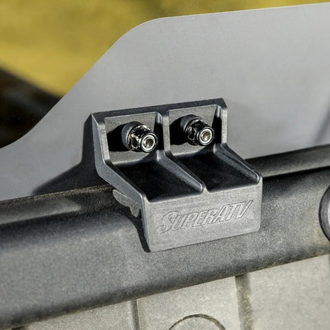 SuperATV Can-Am Defender HD Glass Rear Windshield Clamp