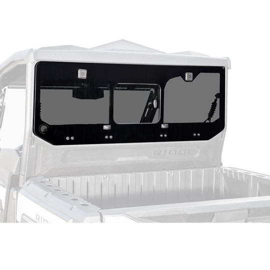SuperATV Kawasaki Ridge Sliding Rear Glass Windshield