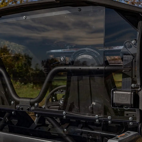 SuperATV Yamaha Wolverine RMAX 2 Rear Windshield Close