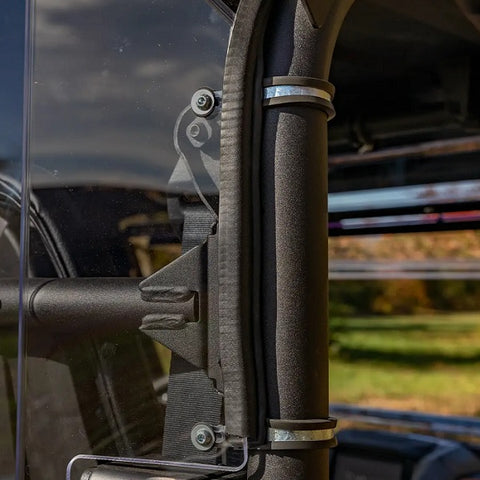 SuperATV Yamaha Wolverine RMAX 2 Rear Windshield Clamps