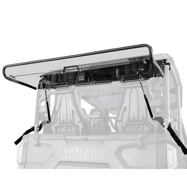 SuperATV Yamaha Wolverine RMAX4 Flip Up Rear Windshield