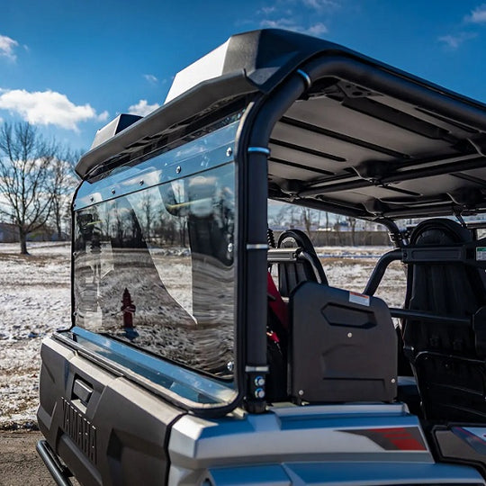 
                  
                    SuperATV Yamaha Wolverine RMAX 4 Compact Rear Windshield On
                  
                