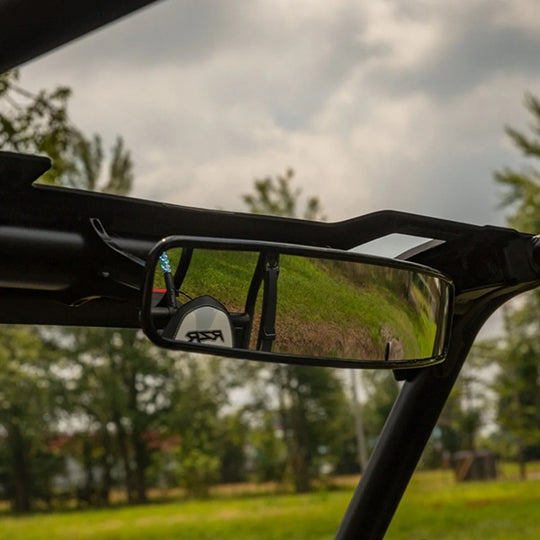 
                  
                    SuperATV Polaris General 17-Inch Curved Rear View Mirror Installed
                  
                