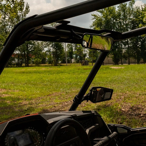 SuperATV Polaris General 17-Inch Curved Rear View Mirror Mounted