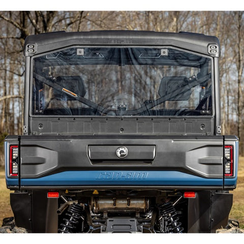 SuperATV Can-Am Defender HD11 without Snorkel Rear Windshield Light Tint